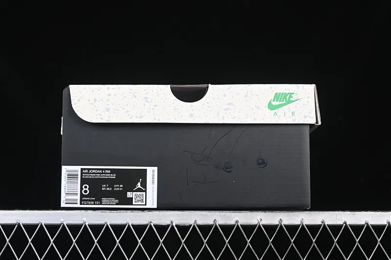 All categories Air Jordan Jordan series basketball shoes Air Jordan 4 Air Jordan 4 "Remastered" AJ4 Joe 4 remake sky blue FQ7939-101